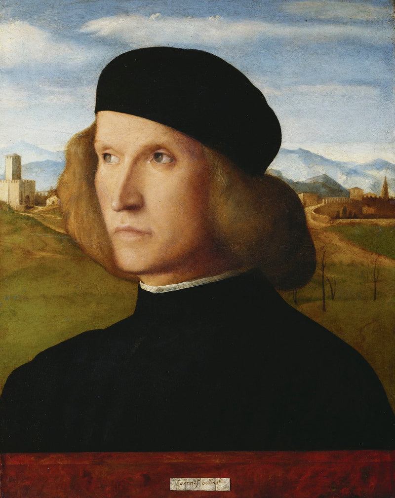 Porträt eines jungen Mannes - Giovanni Bellini