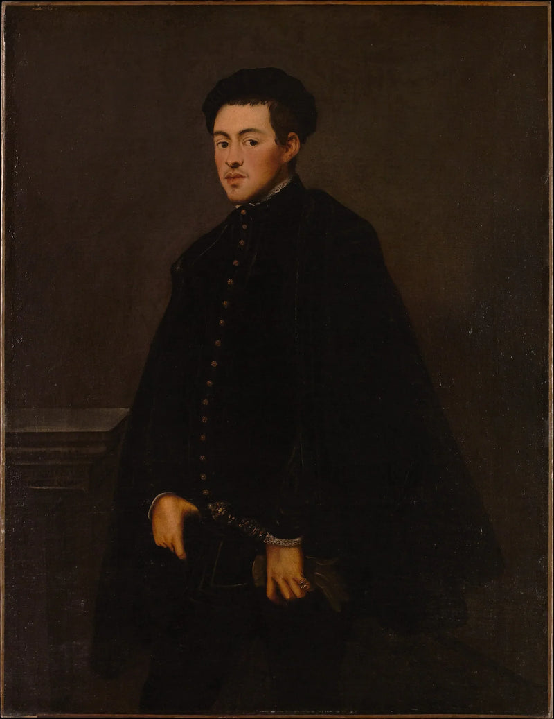Porträt eines jungen Mannes - Jacopo Tintoretto