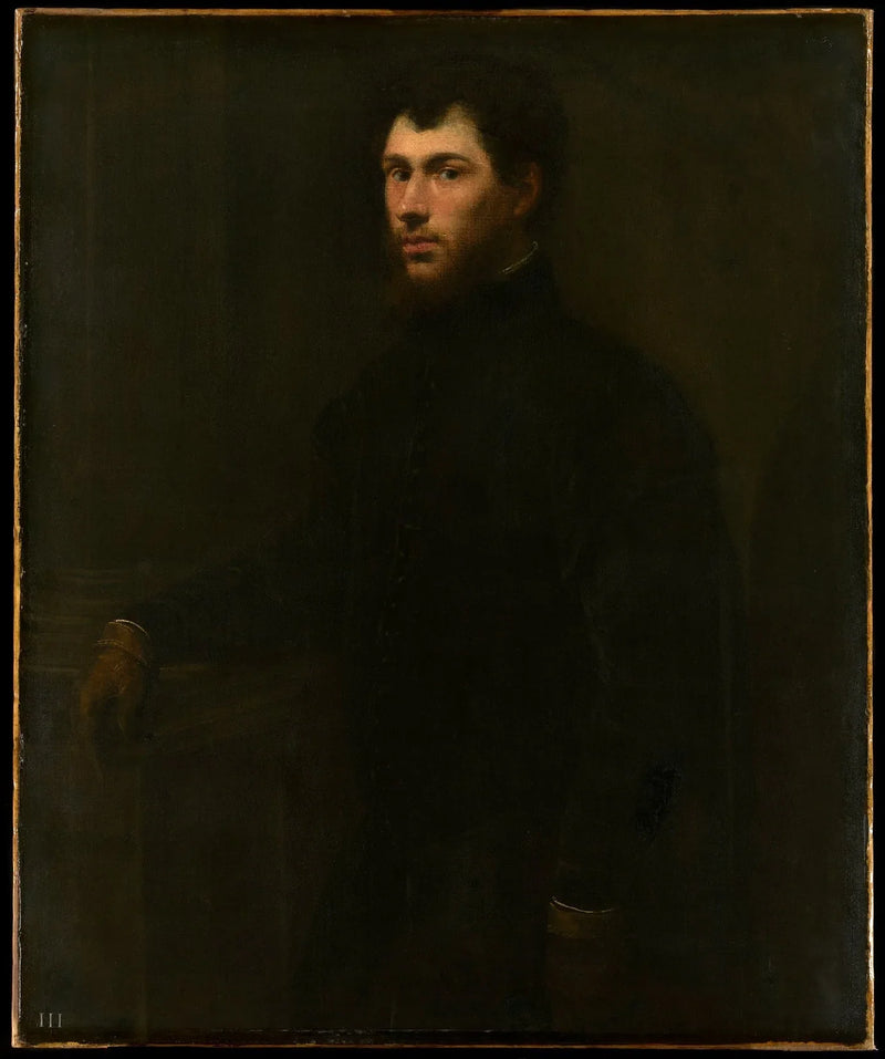 Porträt eines jungen Mannes - Jacopo Tintoretto