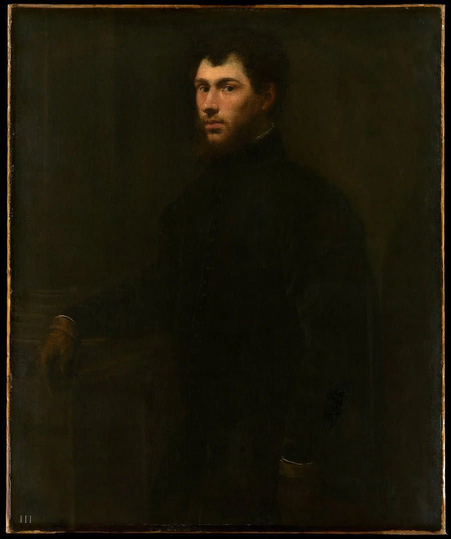 Porträt eines jungen Mannes - Jacopo Tintoretto
