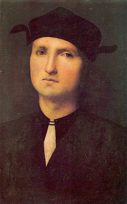 Porträt eines jungen Mannes - Pietro Perugino