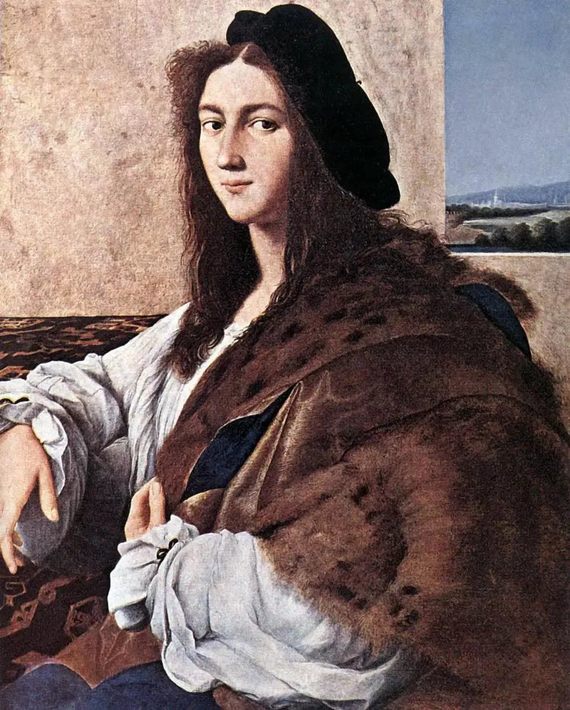 Porträt eines jungen Mannes - Raphael Sanzio