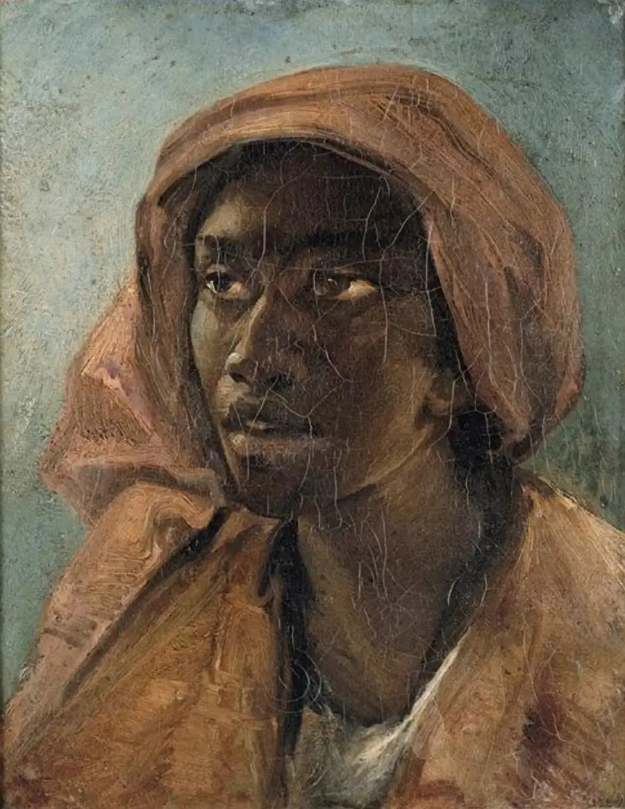 Porträt einer jungen Mischlingsfrau - Théodore Géricault