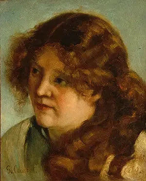 Porträt von Jo - Gustave Courbet