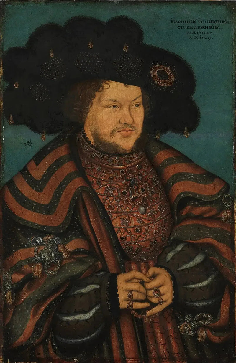 Porträt von Joachim I. Nestor, Kurfürst von Brandenburg - Lucas Cranach der Ältere