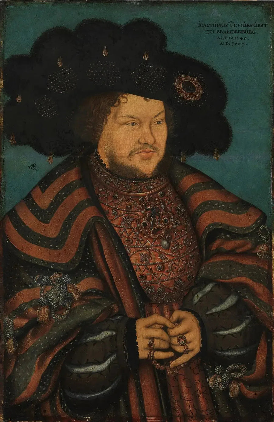 Porträt von Joachim I. Nestor, Kurfürst von Brandenburg - Lucas Cranach der Ältere