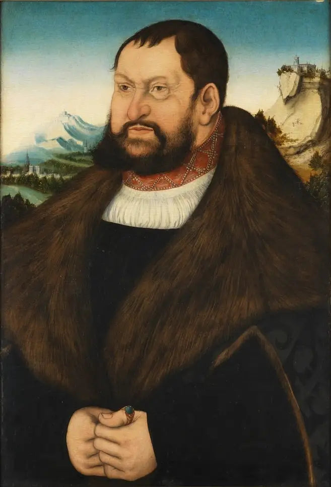 Porträt von Johann der Beständige - Lucas Cranach der Ältere