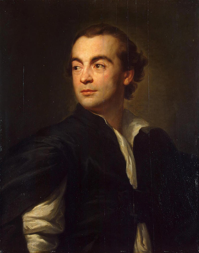 Portrait von Johann Joachim Winckelmann (?) - Anton Raphael Mengs
