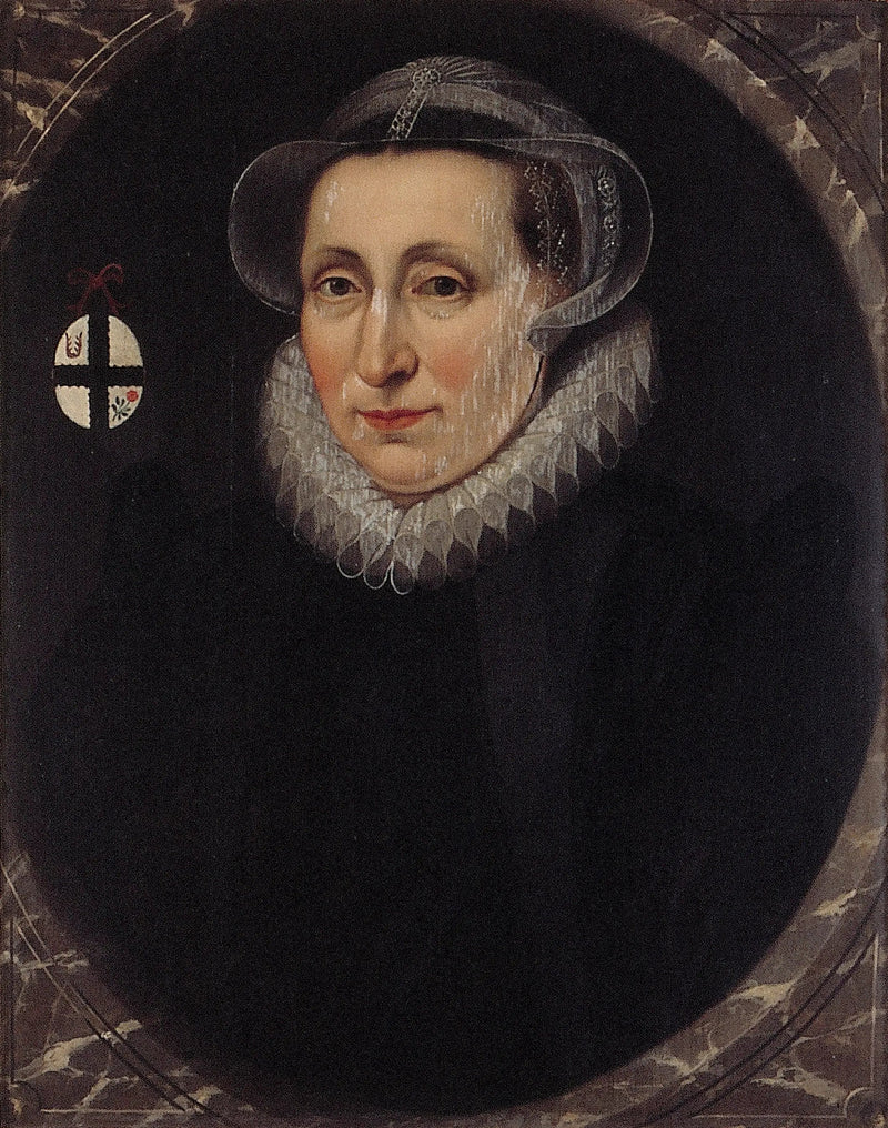 Portrait von Johanna Racket (1547-1600) - Frans Pourbus der Jüngere