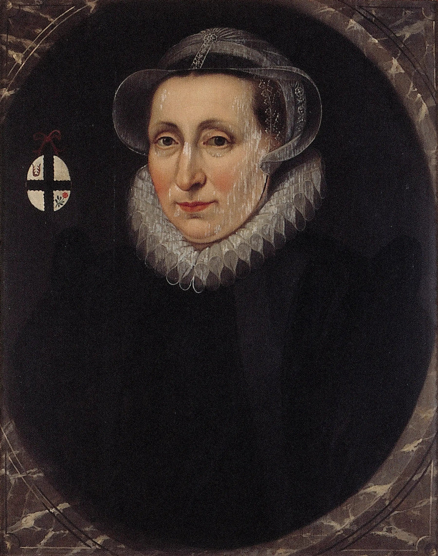 Portrait von Johanna Racket (1547-1600) - Frans Pourbus der Jüngere
