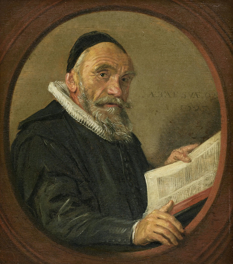 Portrait von Johannes Acronius - Frans Hals