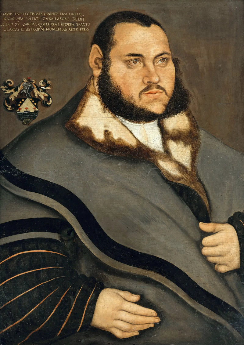 Portrait von Johannes Carion - Lucas Cranach der Ältere