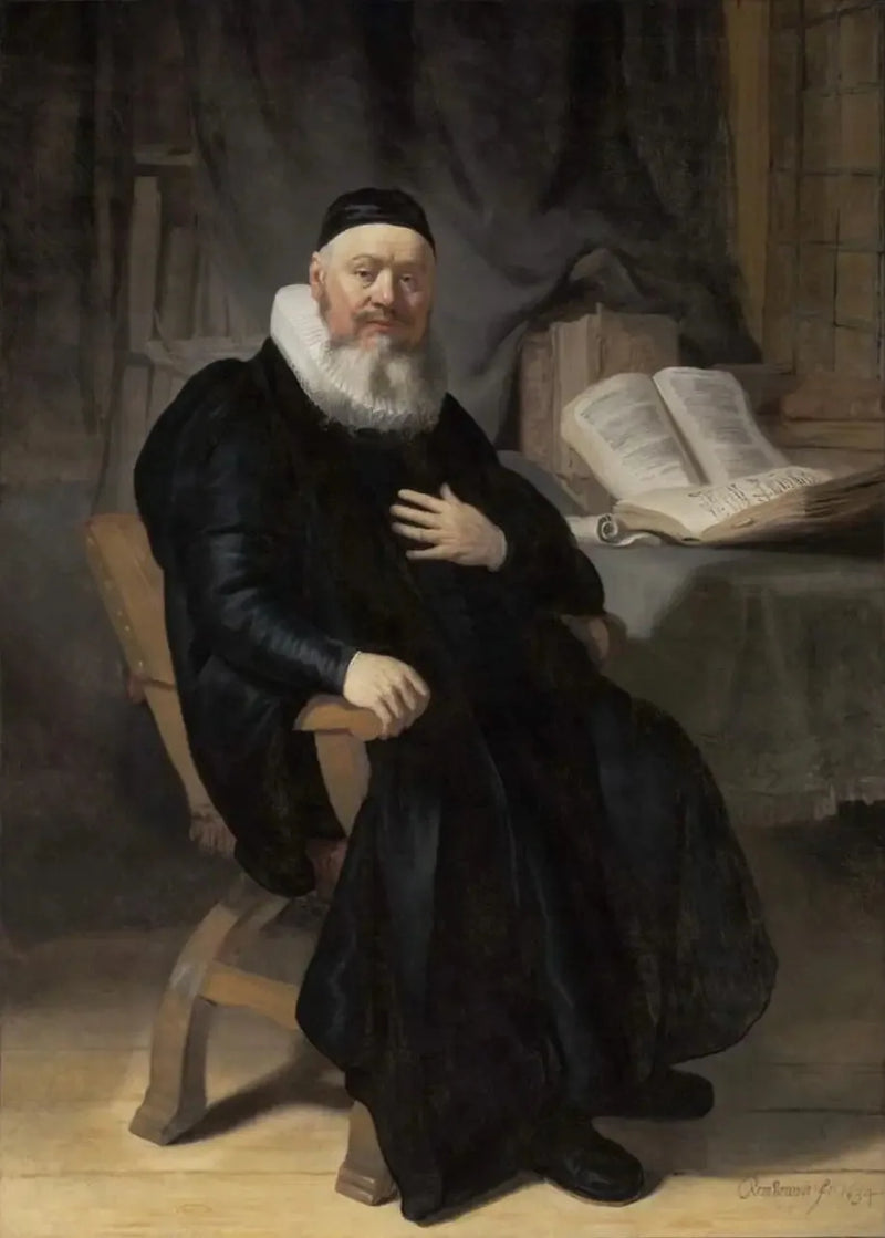Porträt von Johannes Elison - Rembrandt