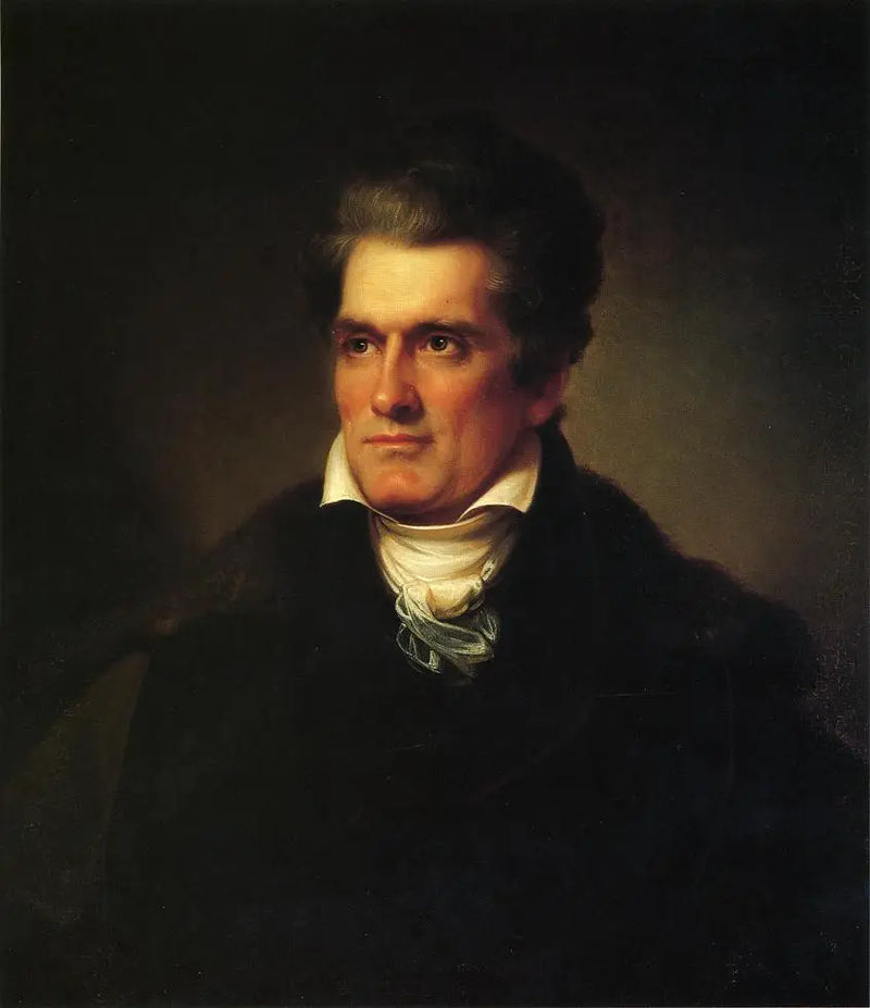 Portrait von John C. Calhoun (1782-1850) - Rembrandt Peale