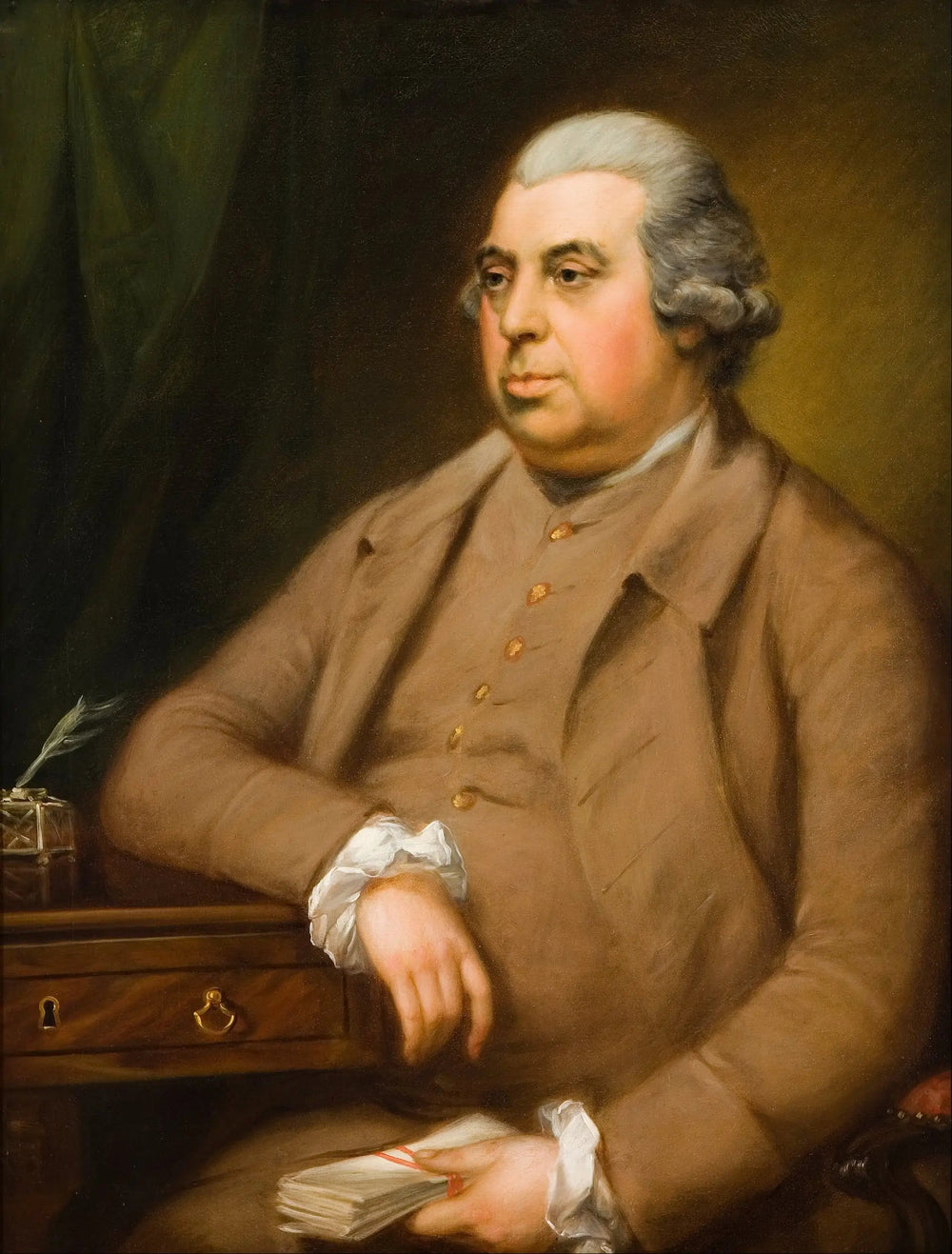 Portrait de John Thornton, Esq. - Thomas Gainsborough image 1 tableau peint à l’huile sur toile