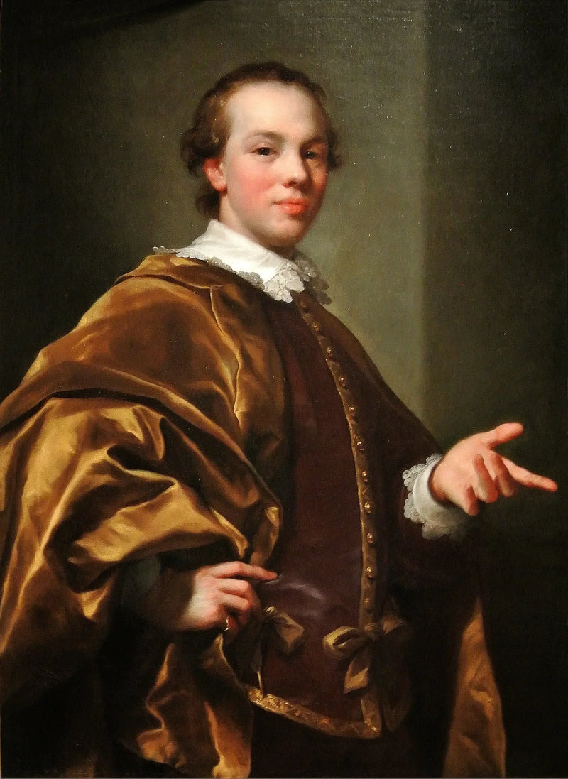 Porträt von John Vicomte Garlies, zukünftiger 7. Graf von Galloway, als Garlies-Meister - Anton Raphael Mengs