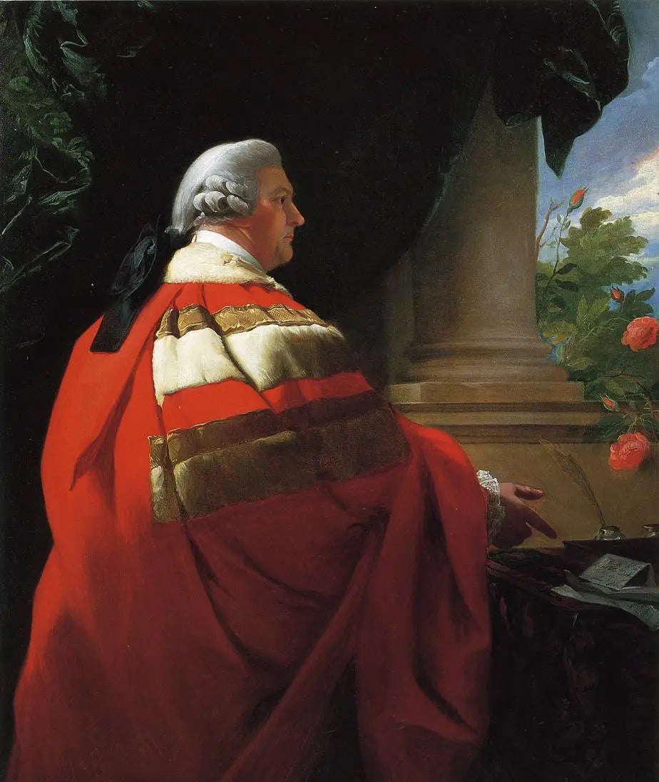 Portrait de John Ward, 2e vicomte Dudley et Ward (1725-1788) - John Singleton Copley image 1 copie peinte à la main à l’huile