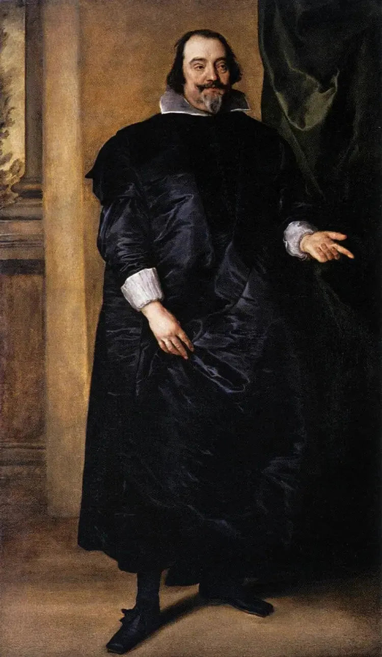 Portrait de Joost de Hertoghe - Antoine van Dyck image 1 tableau peint à l’huile sur toile