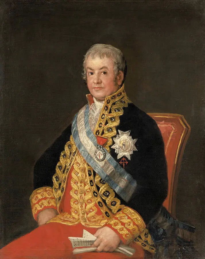 Porträt von José Antonio Marqués de Caballero - Francisco de Goya