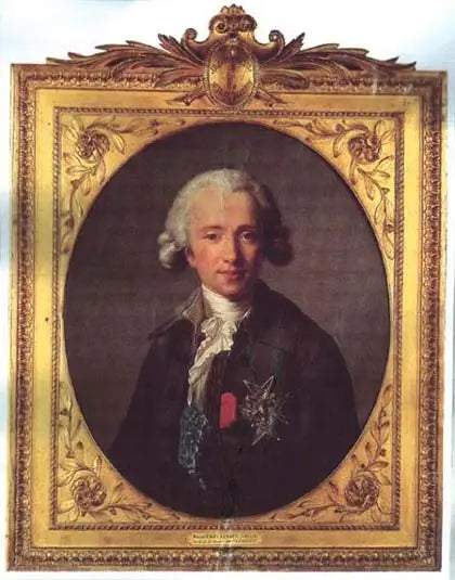 Porträt von Joseph Hyacinthe François de Paule de Rigaud, Graf de Vaudreuil, 1784 - Élisabeth Vigeé Le Brun
