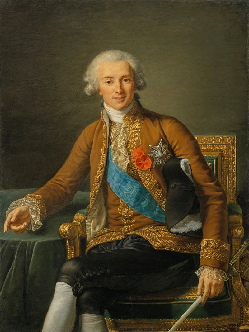 Porträt von Joseph Hyacinthe François-de-Paule de Rigaud, Graf von Vaudreuil - Élisabeth Vigée Le Brun