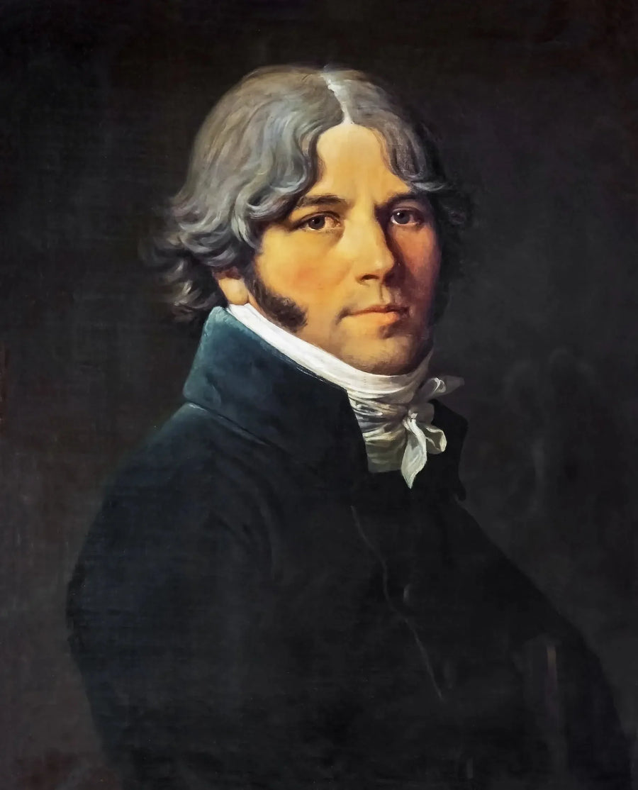 Porträt von Joseph Ingres, dem Vater des Künstlers - Jean-Auguste-Dominique Ingres