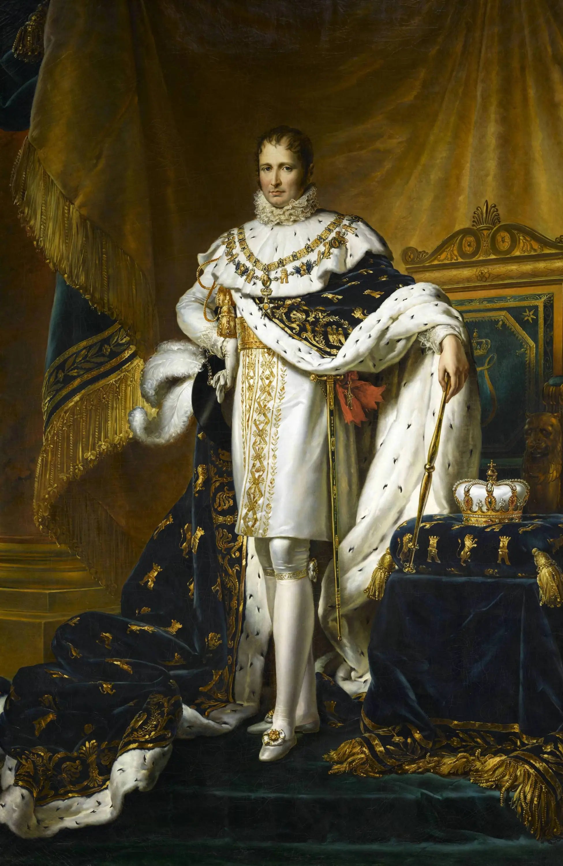 Portrait de Joseph roi d’Espagne - François Gérard - Alpha Reproduction