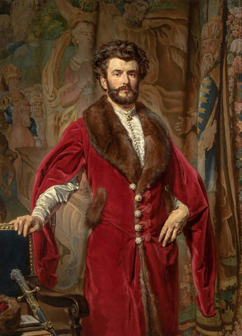Portrait von Józef Ciechoński - Jan Matejko