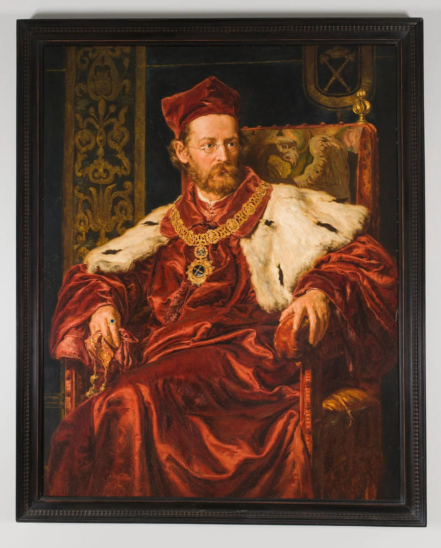Porträt von Józef Szujski - Jan Matejko