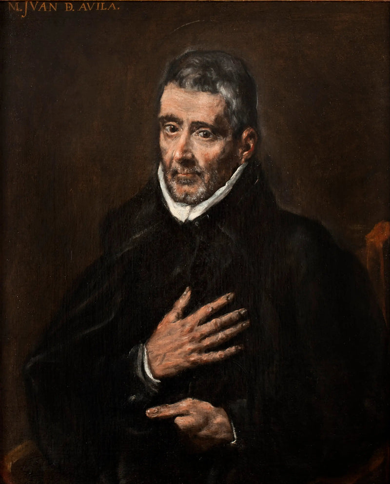 Portrait von Juan de Avila - El Greco