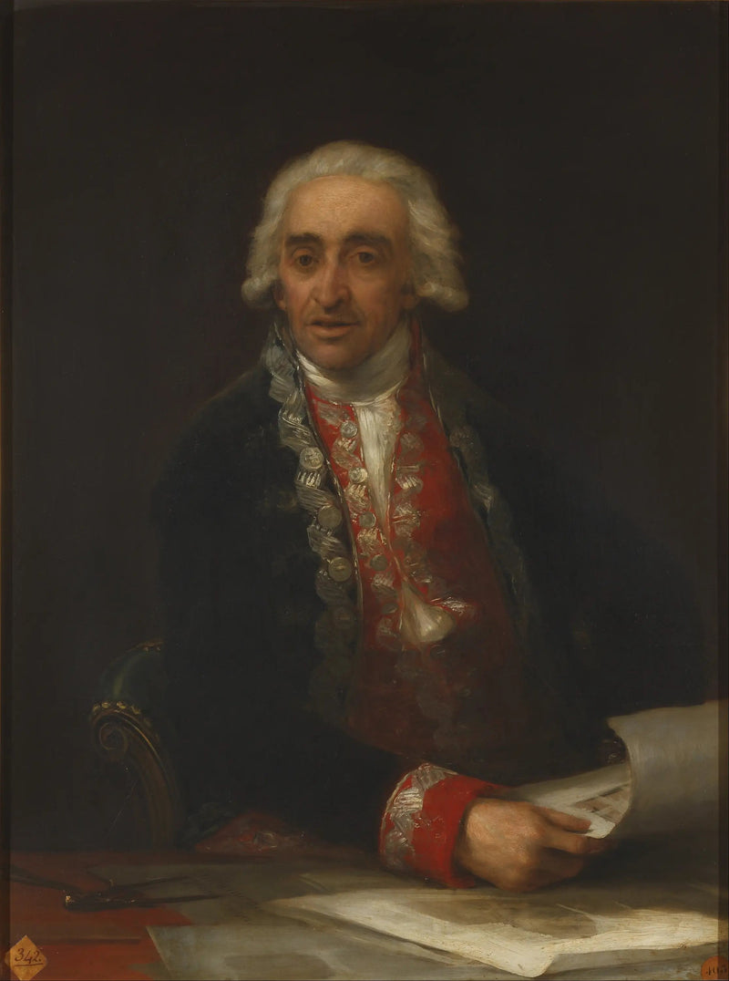 Porträt von Juan de Villanueva - Francisco de Goya