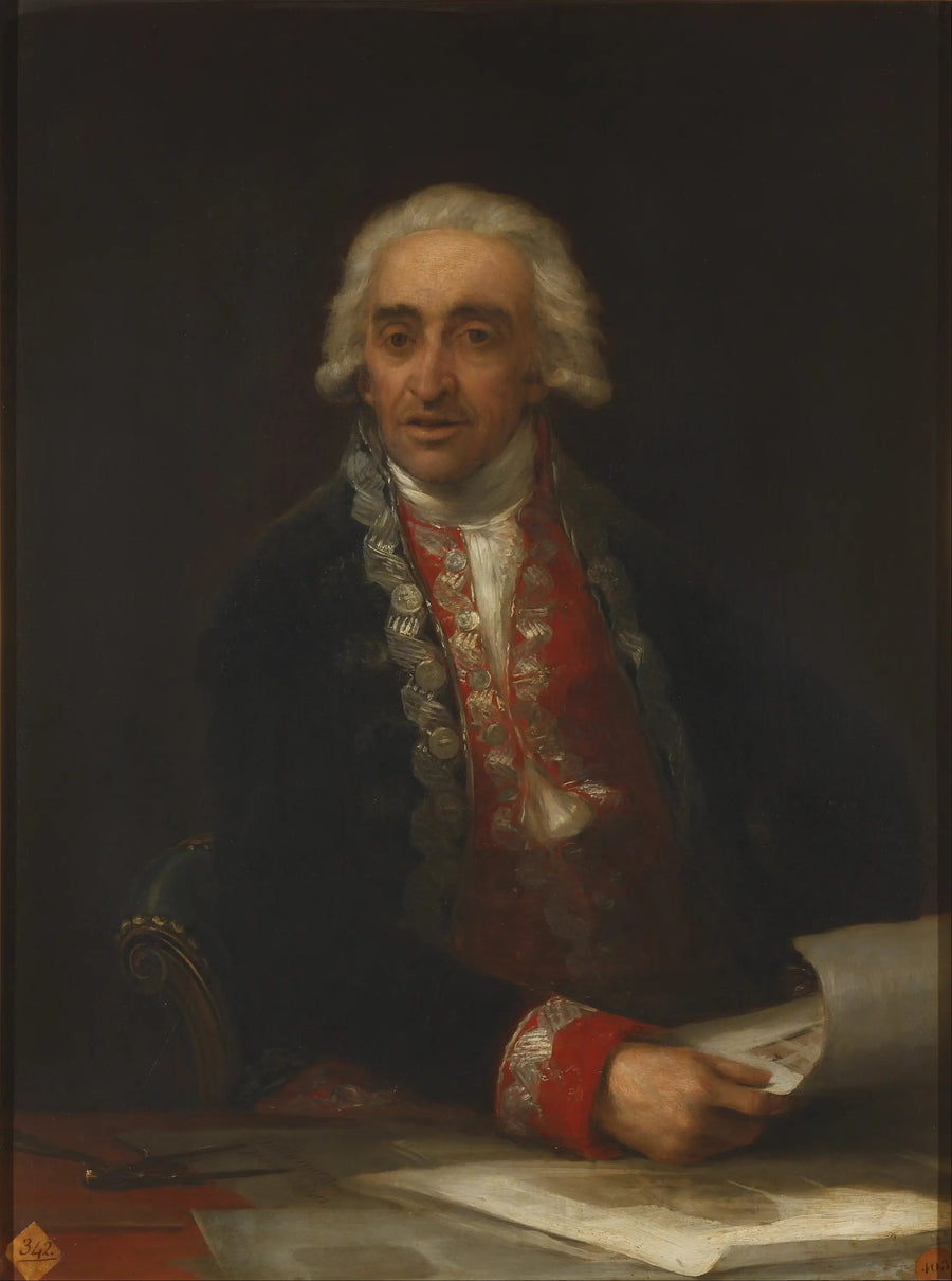 Porträt von Juan de Villanueva - Francisco de Goya