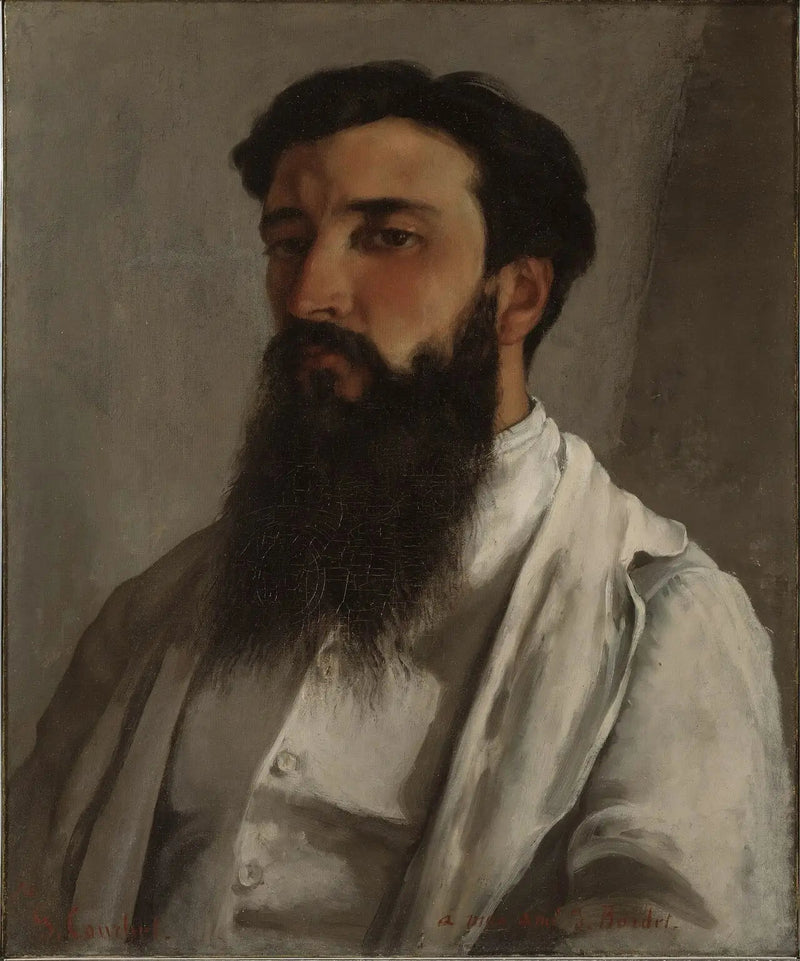 Porträt von Jules Bordet - Gustave Courbet