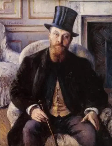 Porträt von Jules Dubois - Gustave Caillebotte