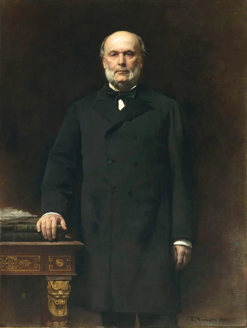 Portrait von Jules Grévy (1807-1891) - Léon Bonnat