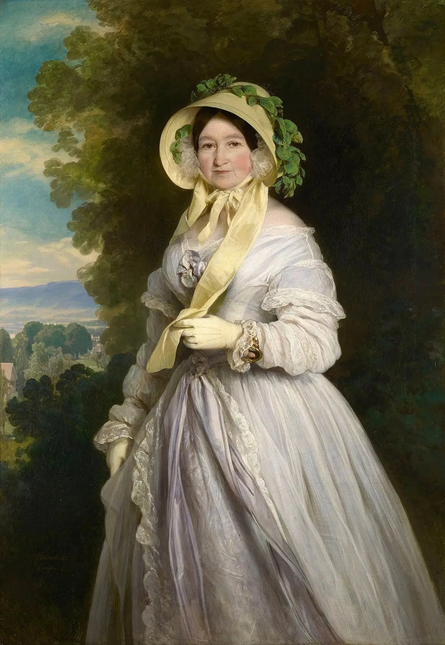 Portrait von Juliane, Prinzessin von Sachsen-Coburg-Saalfeld