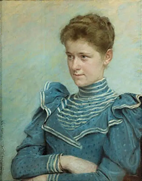 Porträt von Julie Reinhard, geborene Vett. - Peder Severin Krøyer