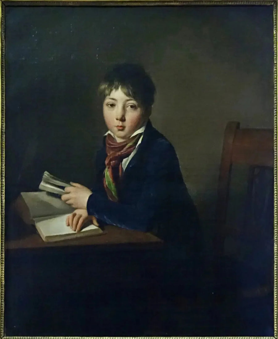Portrait von Julien Boilly, Kind - Louis-Léopold Boilly