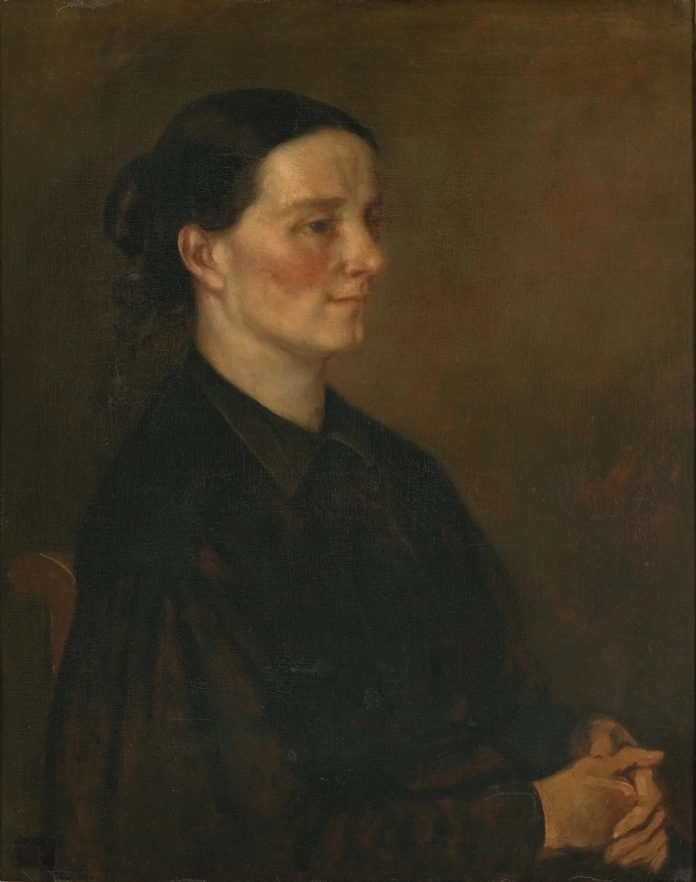 Portrait de Juliette Courbet - Gustave Courbet image 1 copie peinte à la main à l’huile