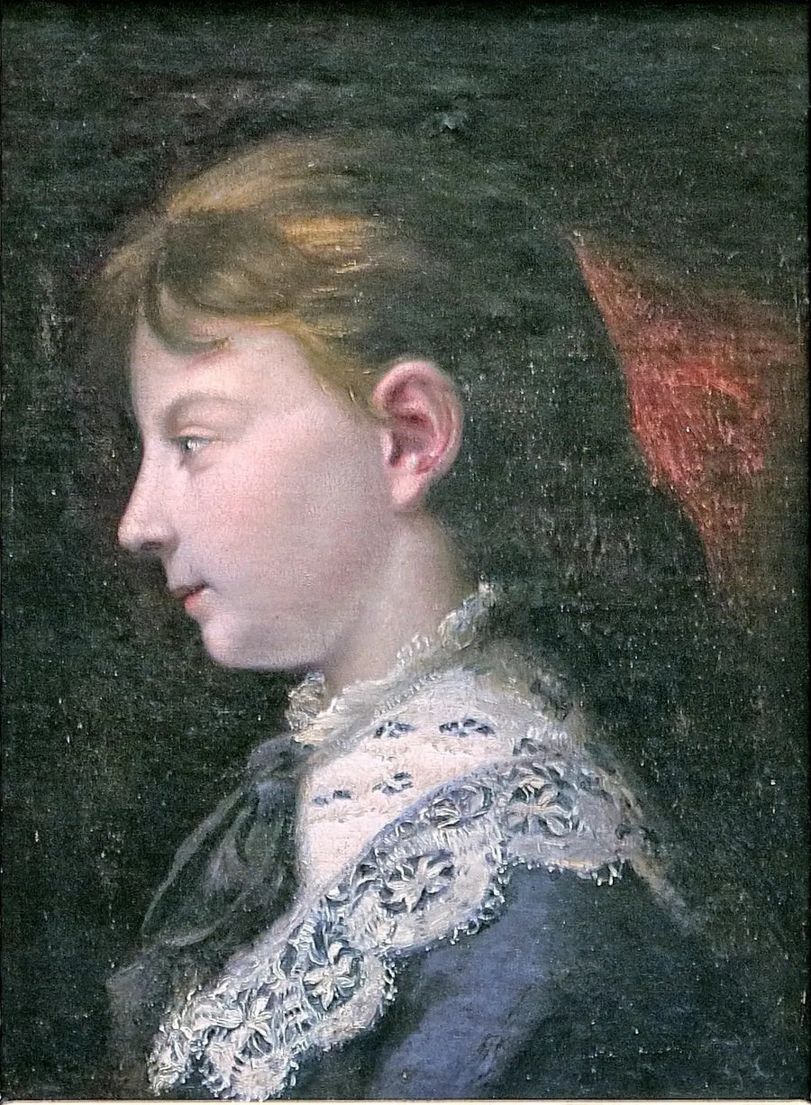 Porträt von Juliette - Gustave Courbet