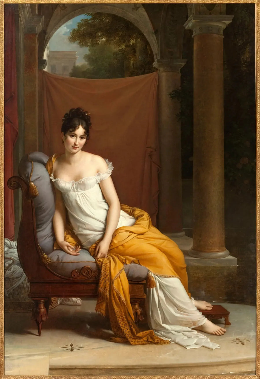 Portrait von Juliette Récamier - François Gérard