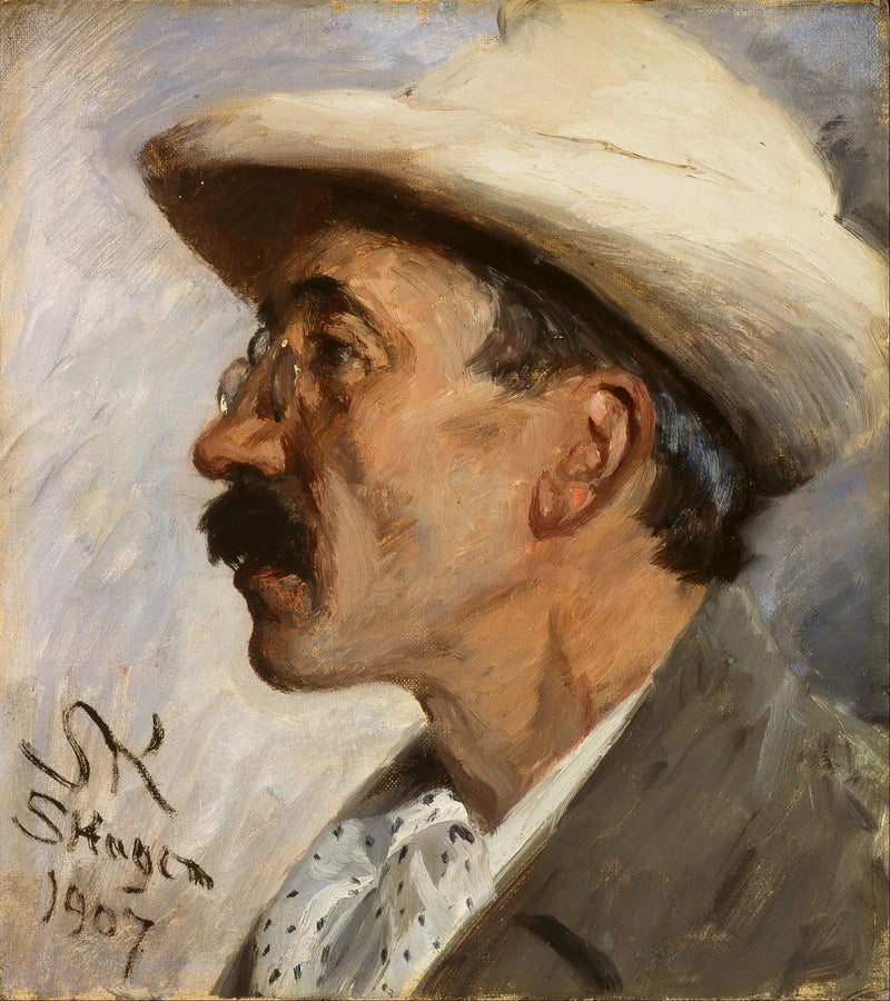 Porträt von Julius Paulsen (1860-1940) - Peder Severin Krøyer