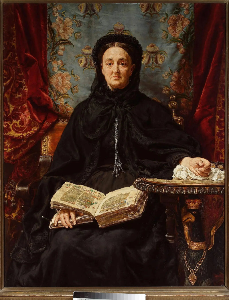 Portrait von Katarzyna Potocka née Branicka (1825-1907), Ehefrau von Adam - Jan Matejko