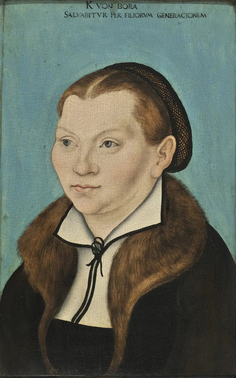 Porträt von Katharina von Bora - Lucas Cranach der Ältere