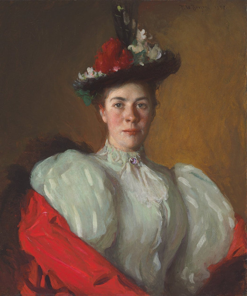 Portrait von Katherine Cavenaugh - Frank Weston Benson