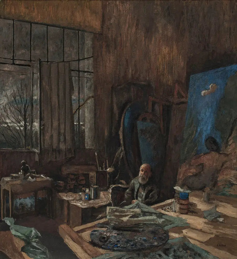 Portrait von Kerr-Xavier Roussel - Édouard Vuillard