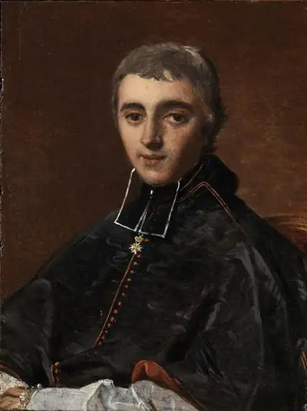 Porträt des Abbé de Bonald - Jean-Auguste-Dominique Ingres