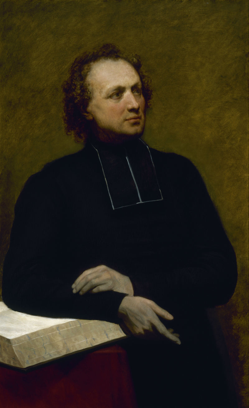Porträt des Abts Gaspard Deguerry - Ary Scheffer