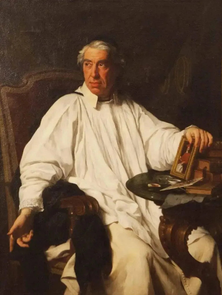 Porträt des Abtes Giovanni Felice Ramelli - Pierre Subleyras