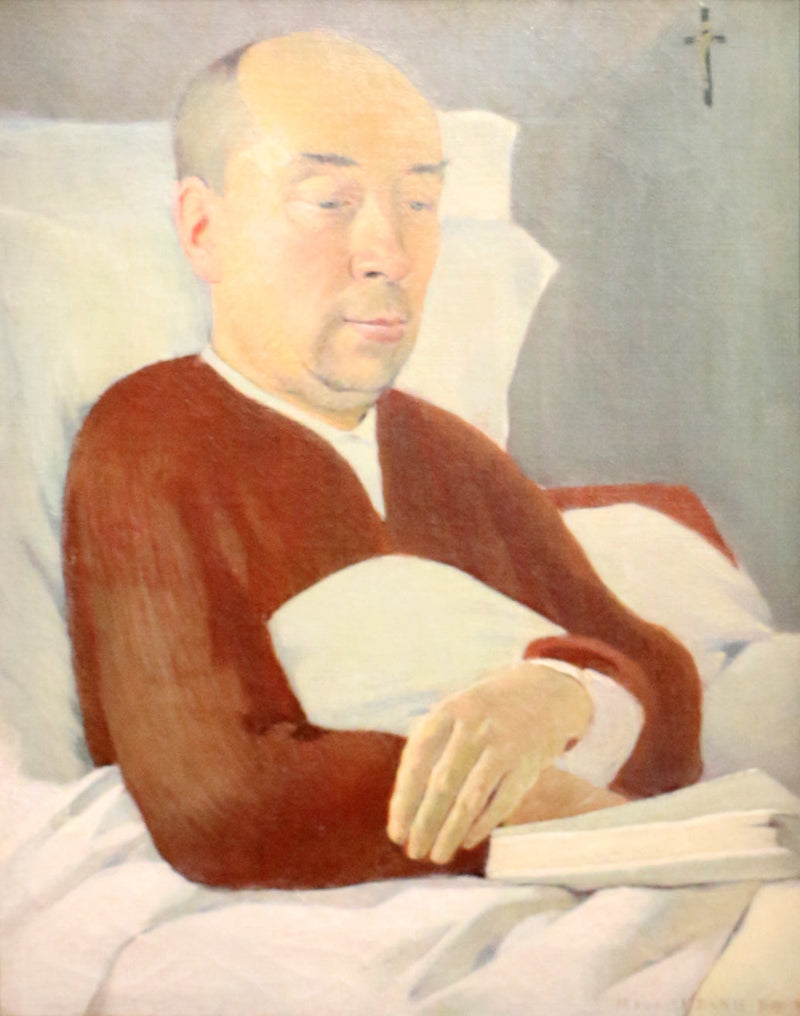 Porträt des Abts Vallet - Maurice Denis